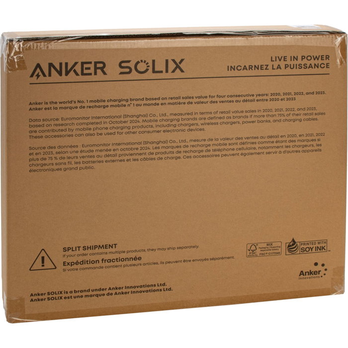 Anker SOLIX PS100 Gen 2 Panel Solar Bifacial 100W