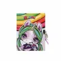 Poopsie Slime Surprise Diario con Llave Rainbow, Tapa Rígida, 160 Hojas Decoradas, Cierre con Candado, Multicolor