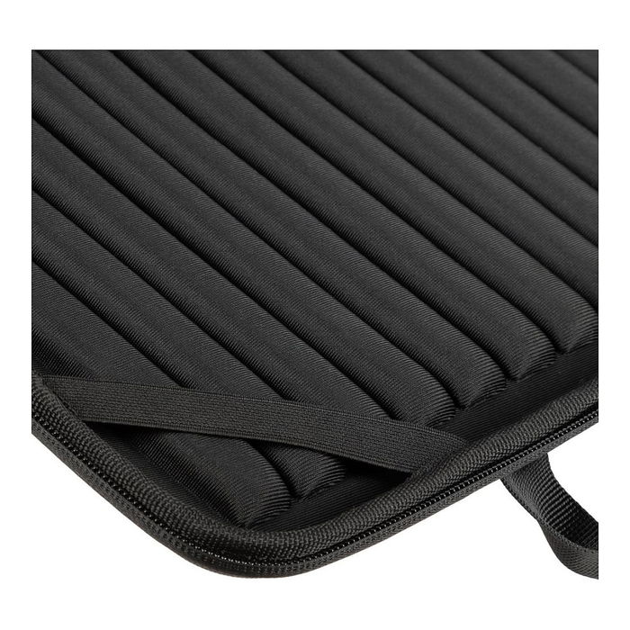 RIVACASE 5130 Funda Protectora Rígida Antishock para Portátil hasta 15.3" (38.9 cm), Negro, con Asa y Tirante para Hombro