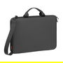 RIVACASE 5130 Funda Protectora Rígida Antishock para Portátil hasta 15.3" (38.9 cm), Negro, con Asa y Tirante para Hombro