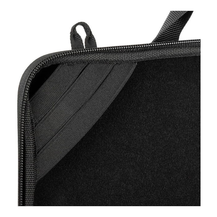 RIVACASE 5130 Funda Protectora Rígida Antishock para Portátil hasta 15.3" (38.9 cm), Negro, con Asa y Tirante para Hombro
