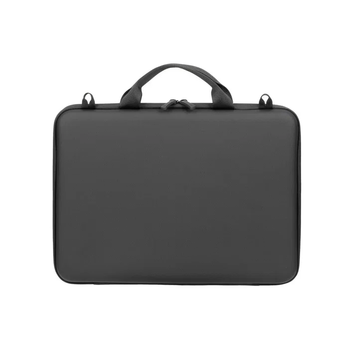 Rivacase 5130 Funda Protectora Rígida 38.9 cm (15.3") para Portátil, Compatible con MacBook Air 15, Material EVA Resistente a Golpes y Agua, con Asa y Correa Extraíble, Negro
