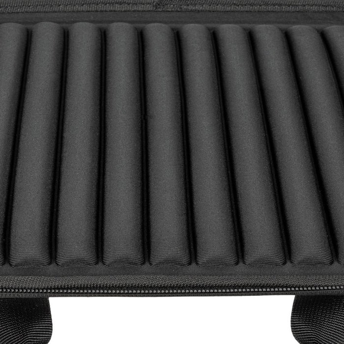 Rivacase 5130 Funda Protectora Rígida 38.9 cm (15.3") para Portátil, Compatible con MacBook Air 15, Material EVA Resistente a Golpes y Agua, con Asa y Correa Extraíble, Negro