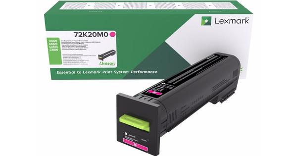 Lexmark 72K20M0 Cartucho de tóner Original Magenta