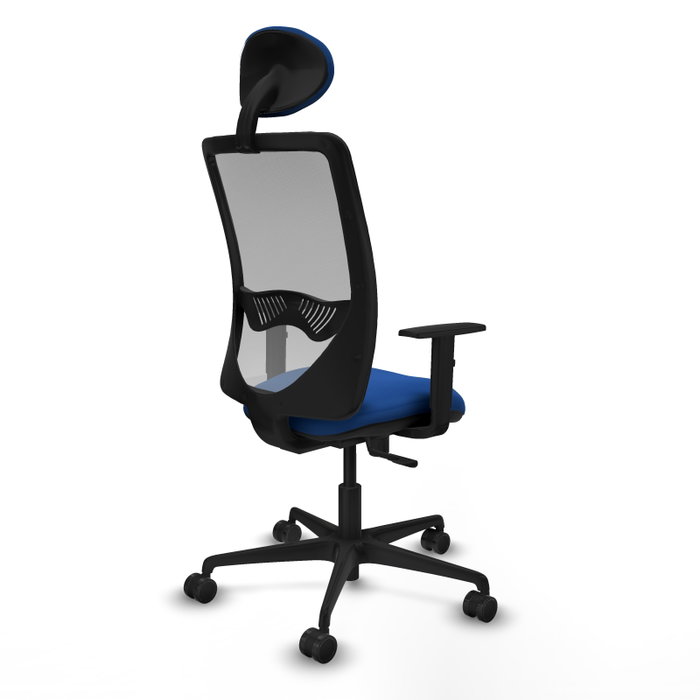 PIQUERAS Y CRESPO Silla de oficina Zulema con mecanismo Sincro, Azul y Gris PIQUERAS Y CRESPO Silla de oficina Zulema con mecanismo Sincro, Azul y Gris