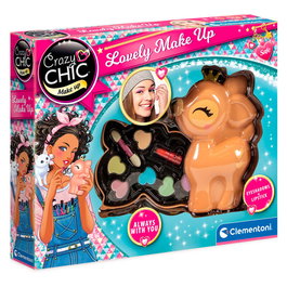 Clementoni Estuche Maquillaje Cervatillo Lovely Make Up Crazy Chic para Niñas +6 Años