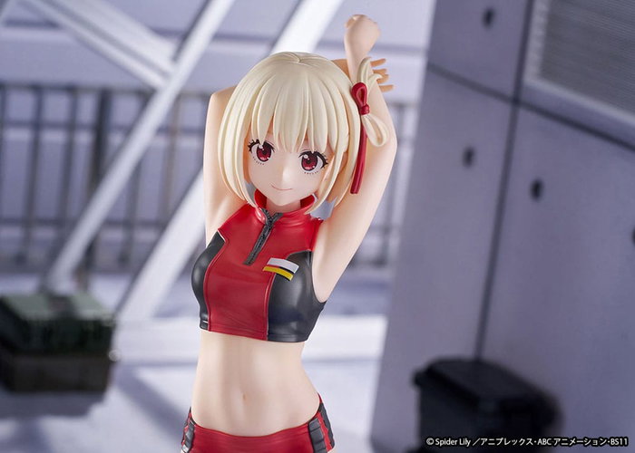 Ques Q Estatua de Chisato Nishikigi Training wear Ver. Lycoris Recoil 1/7