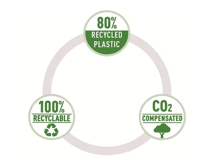 Leitz Portadocumentos Broche Din A4 Polipropileno Azul