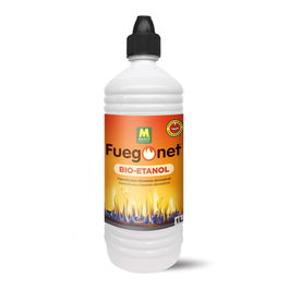 Massó Bio-etanol 1 l para Chimeneas y Barbacoas - Combustión Limpia