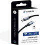 Subblim Cable Plus USB-C a USB-C 100W 2m Negro