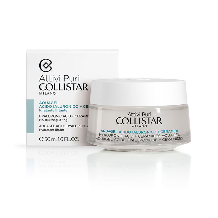 Collistar Attivi Puri Aquagel Hyaluronic Acid + Ceramides Tratamiento Facial Hidratante 50 ml