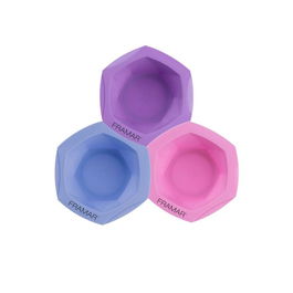 Framar Set de Boles Connect & Color Moonstone para Tinte, Boles Apilables con Base Antideslizante para Peluquería Profesional