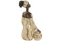 DKD Home Decor Figura de Resina Africana Surtido de 2 Unidades