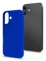 Celly CROMO1078BL Funda para iPhone 16 (6.1") Azul - Microfibra, Silicona, TPU - Resistente a Golpes
