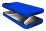 Celly CROMO1078BL Funda para iPhone 16 (6.1") Azul - Microfibra, Silicona, TPU - Resistente a Golpes