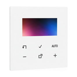 Jung TRDLS1790WW Regulador de temperatura ambiente con pantalla blanco alpino