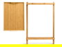 Kinvara Mesa Plegable Bambú Natural 50 x 36 x 64,5 cm (Set de 4)