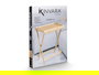 Kinvara Mesa Plegable Bambú Natural 50 x 36 x 64,5 cm (Set de 4)