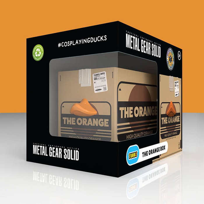 Numskull Metal Gear Solid Tubbz Figura PVC The Orange Box Boxed Edition Numskull Metal Gear Solid Tubbz Figura PVC The Orange Box Boxed Edition