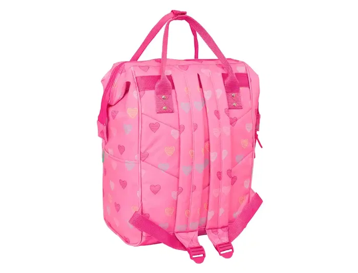 Safta Mochila Benetton Heart para portátil de 13 pulgadas Safta Mochila Benetton Heart para portátil de 13 pulgadas
