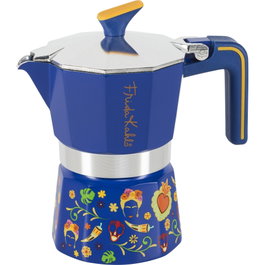 Pedrini Moka Pot Frida Kahlo Edition Azul