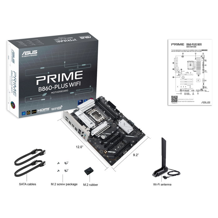 Asus PRIME B860-PLUS WIFI ATX DDR5 LGA1851