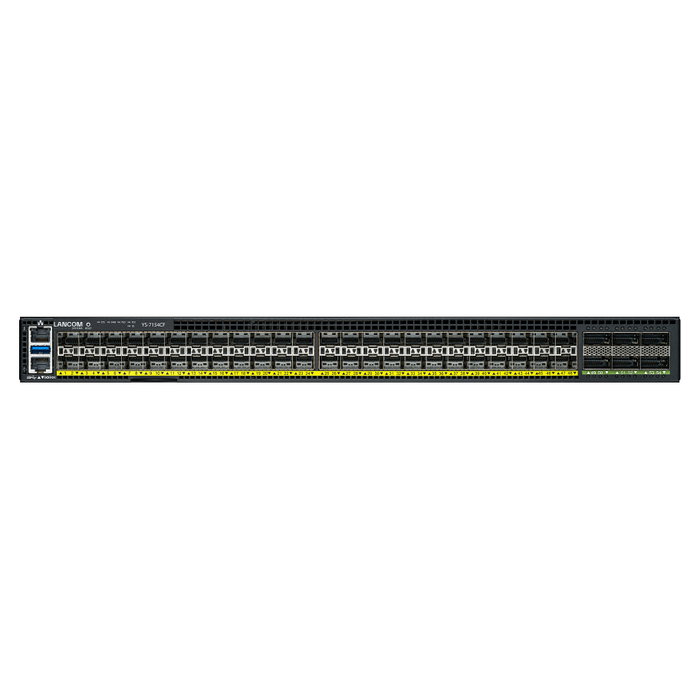 LANCOM YS-7154CF-B2F Switch Gestionado L2/L3 con 48 SFP28 y 6 QSFP28 LANCOM YS-7154CF-B2F Switch Gestionado L2/L3 con 48 SFP28 y 6 QSFP28
