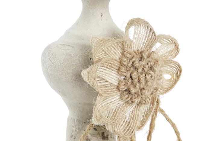 DKD Home Decor Portavelas de Metal Envejecido Blanco DKD Home Decor Portavelas de Metal Envejecido Blanco