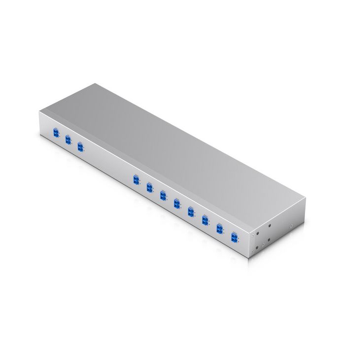 Ubiquiti CWDM Mux Demux 8, 1450/1470/1490/1510/1530/1550/1570/1590 nm, SMF-28e, 0.9 mm black LC/UPC, 0.9 mm white LC/UPC, metal Ubiquiti CWDM Mux Demux 8, 1450/1470/1490/1510/1530/1550/1570/1590 nm, SMF-28e, 0.9 mm black LC/UPC, 0.9 mm white LC/UPC, metal