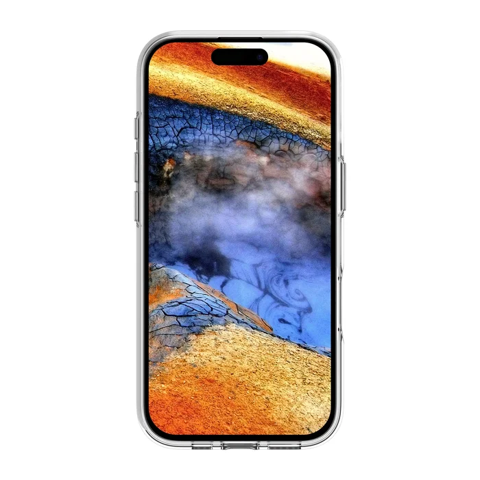 Dbramante1928 Greenland Pro MS - Funda transparente resistente a impactos para Apple iPhone 17, compatible con carga inalámbrica