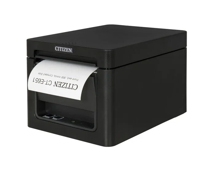 Citizen Ct-e651 Impresora de recibos USB Negro