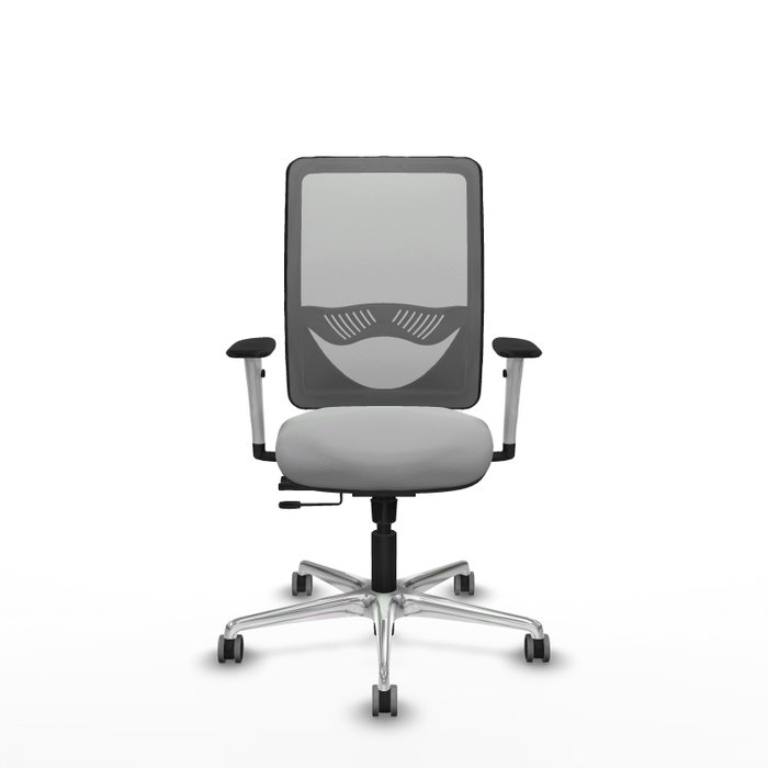 PIQUERAS Y CRESPO Silla de oficina Zulema Gris claro con mecanismo Sincro/Traslack PIQUERAS Y CRESPO Silla de oficina Zulema Gris claro con mecanismo Sincro/Traslack