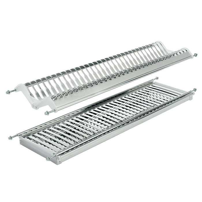 TECNOINOX Inoxmatic M450 Escurreplatos y Vasos de Acero Inoxidable con Bandeja TECNOINOX Inoxmatic M450 Escurreplatos y Vasos de Acero Inoxidable con Bandeja