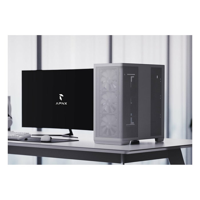 APNX C1-R-WT-v1 Midi Tower Blanco