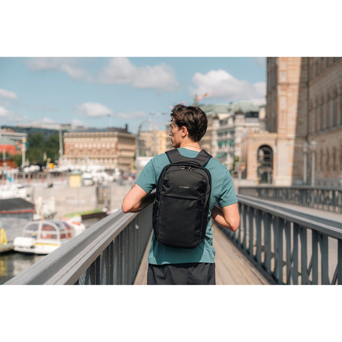 Pacsafe V 20L City Backpack Black Pacsafe V 20L City Backpack Black