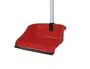 Blanca Recogedor con Mango Plegable Rojo 28x82 cm