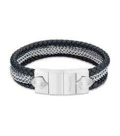 Police Brazalete PEAGB2119801 para Hombre en Cuero Negro