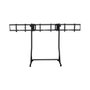 Thermaltake Soporte Triple para Monitores Pro GSC-MSP-MDSLBB-01 - Soporte de Piso para 3 Pantallas de 27" a 55", 60 kg, Ajuste de Altura, Negro