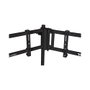 Thermaltake Soporte Triple para Monitores Pro GSC-MSP-MDSLBB-01 - Soporte de Piso para 3 Pantallas de 27" a 55", 60 kg, Ajuste de Altura, Negro