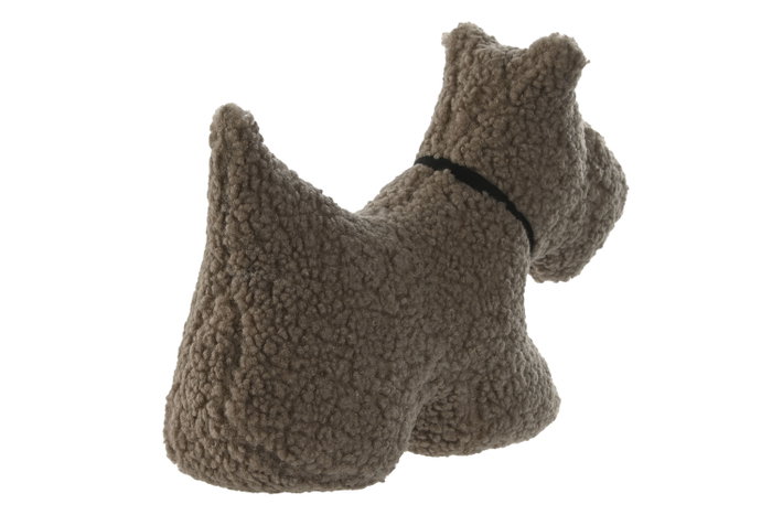 DKD Home Decor Sujetapuertas de Poliéster Diseño Perro, Pack de 2