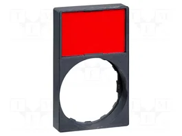 SCHNEIDER ELECTRIC Etiqueta de descripción Harmony XB4 22mm Negro