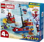 Lego Barco Pirata del Equipo Spidey y sus Amazing Friends, Juego de Construcción para Niños +36 Meses