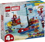 Lego Barco Pirata del Equipo Spidey y sus Amazing Friends, Juego de Construcción para Niños +36 Meses