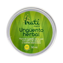 IRATI ORGANIC Unguento Herbal Bio 50Ml Pomada Regeneradora y Reparadora Dermica