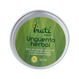 IRATI ORGANIC Unguento Herbal Bio 50Ml Pomada Regeneradora y Reparadora Dermica
