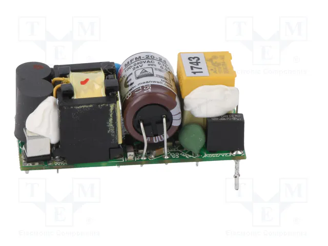 MEAN WELL MFM-20-24 Convertidor AC/DC 20W 24V DC