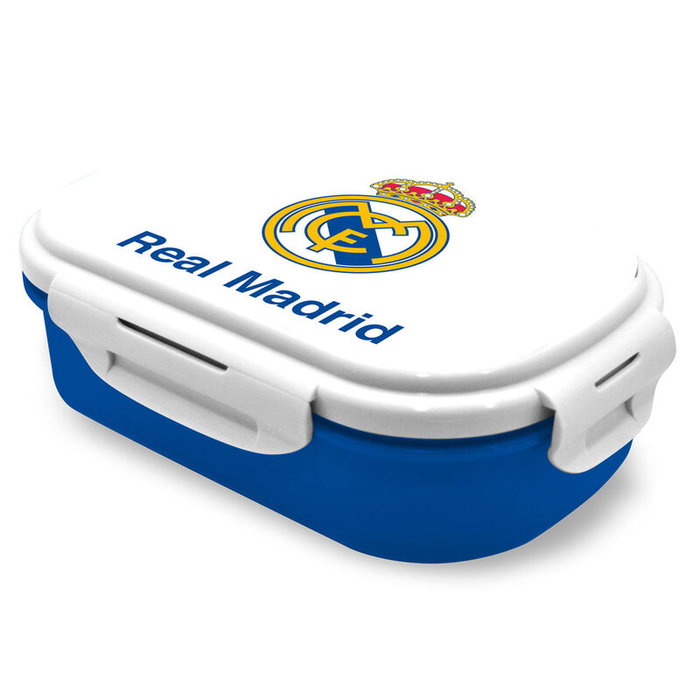 KIDS LICENSING Sandwichera con compartimentos y cubierto Real Madrid KIDS LICENSING Sandwichera con compartimentos y cubierto Real Madrid