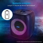 Medion Altavoz Compacto 50W RMS con Anillo LED Multicolor