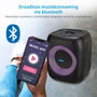 Medion Altavoz Compacto 50W RMS con Anillo LED Multicolor