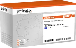 Prindo Classic Cartucho de Tinta Azul compatible con Canon PFI-1700b (700 ml)